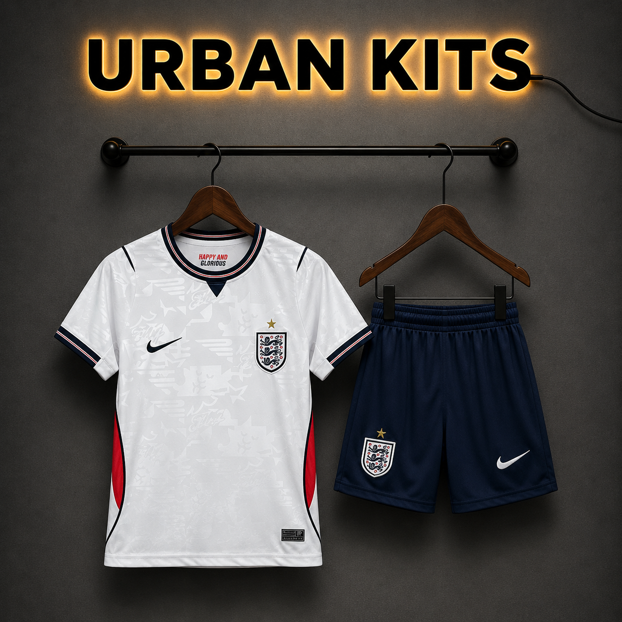 KIDS KIT ENGLAND HOME 26/27
